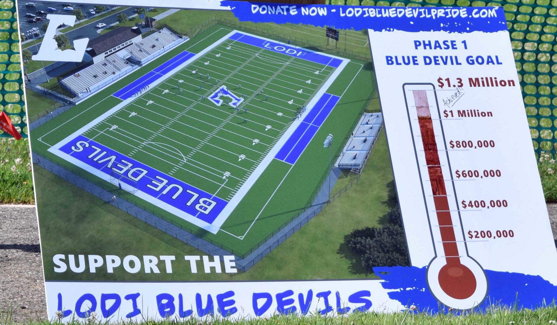 Lodi Stadium Project renovation plans